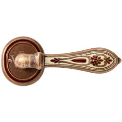 Ручка Val de fiori Белладжио бронза состаренная с эмалью DH 701-70 OB/BRI