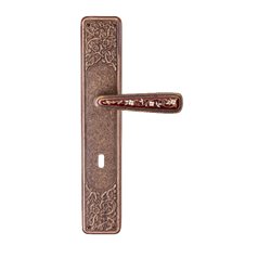 Ручка на планке под ключ Val de fiori Николь бронза античная с эмалью DH 703 KH OB/BRI