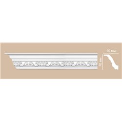Плинтус потолочный с рисунком DECOMASTER 95843