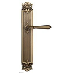 Дверная ручка Venezia "CLASSIC" на планке PL97 матовая бронза