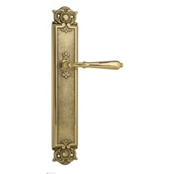 Дверная ручка Venezia "CLASSIC" на планке PL97 полированная латунь