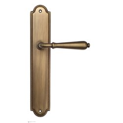 Дверная ручка Venezia "CLASSIC" на планке PL98 матовая бронза