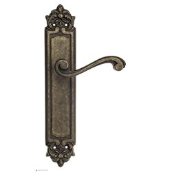 Дверная ручка Venezia "VIVALDI" на планке PL96 античная бронза