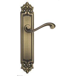 Дверная ручка Venezia "VIVALDI" на планке PL96 матовая бронза