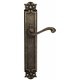 Дверная ручка Venezia "VIVALDI" на планке PL97 античная бронза