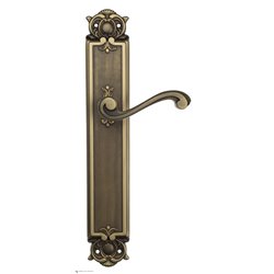 Дверная ручка Venezia "VIVALDI" на планке PL97 матовая бронза