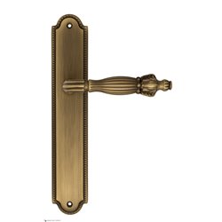 Дверная ручка Venezia "OLIMPO" на планке PL98 матовая бронза
