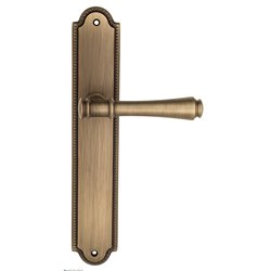 Дверная ручка Venezia "CALLISTO" на планке PL98 матовая бронза