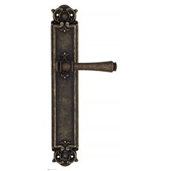 Дверная ручка Venezia "CALLISTO" на планке PL97 античная бронза