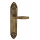 Дверная ручка Venezia "ANGELINA" на планке PL90 матовая бронза
