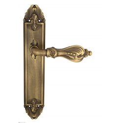 Дверная ручка Venezia "FLORENCE" на планке PL90 матовая бронза