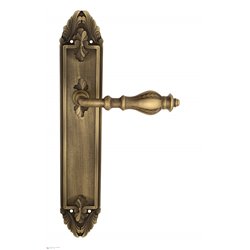 Дверная ручка Venezia "GIFESTION" на планке PL96 матовая бронза