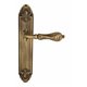 Дверная ручка Venezia "MONTE CRISTO" на планке PL90 матовая бронза