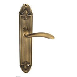 Дверная ручка Venezia "VERSALE" на планке PL90 матовая бронза