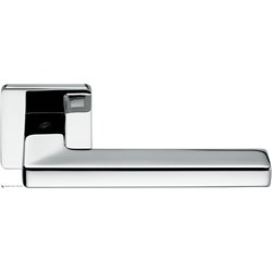 Дверная ручка на квадратном основании COLOMBO Esprit BT11RSB-CR полированный хром 
