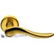 Дверная ручка на круглом основании COLOMBO Peter ID11RSB-OM матовое золото