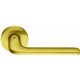 Дверная ручка на круглом основании COLOMBO Roboquattro ID41RSB-OM матовое золото