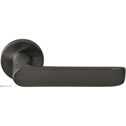 Дверная ручка на круглом основании COLOMBO Lund SE11RSB-GM матовый графит