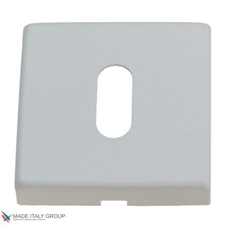 Накладка под ключ буратино на квадратном основании Fratelli Cattini KEY DIY 8-BI матовый белый 2 шт.