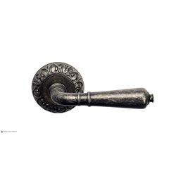 Дверная ручка Venezia "VIGNOLE" D4 античное серебро