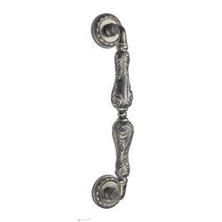 Ручка скоба Venezia "MONTE CRISTO" 313мм (260мм) D2 античное серебро