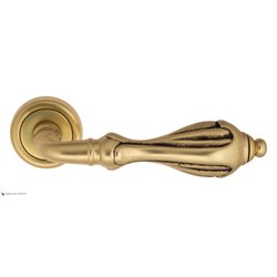 Дверная ручка Venezia "ANAFESTO" D1 французское золото + коричневый