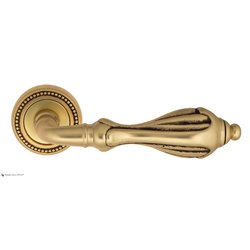 Дверная ручка Venezia "ANAFESTO" D3 французское золото + коричневый