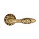 Дверная ручка Venezia "CASANOVA" D4 французское золото + коричневый