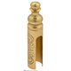 Колпачок для ввертных петель Venezia CP14 D с пешкой, рисунок D14 мм французское золото + коричневый