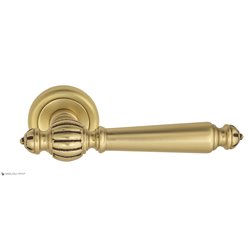 Дверная ручка Venezia "PELLESTRINA" D1 французское золото + коричневый