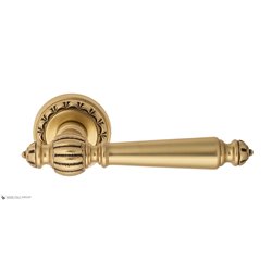 Дверная ручка Venezia "PELLESTRINA" D2 французское золото + коричневый
