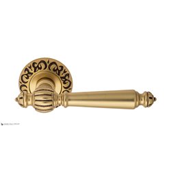 Дверная ручка Venezia "PELLESTRINA" D4 французское золото + коричневый