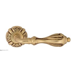 Дверная ручка Venezia "ANAFESTO" D5 французское золото + коричневый