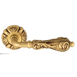 Дверная ручка Venezia "MONTE CRISTO" D5 французское золото + коричневый