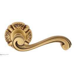 Дверная ручка Venezia "VIVALDI" D5 французское золото + коричневый
