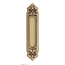 Ручка для раздвижной двери Venezia U122 DECOR французское золото + коричневый (1шт.)