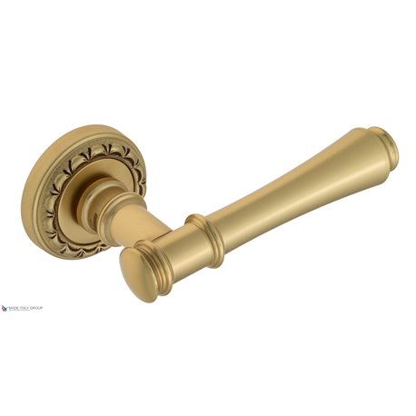 Дверная ручка Venezia "CALLISTO" D2 французcкое золото + коричневый