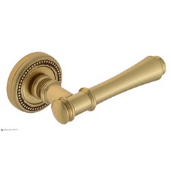 Дверная ручка Venezia "CALLISTO" D3 французcкое золото + коричневый