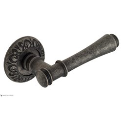 Дверная ручка Venezia "CALLISTO" D4 античное серебро
