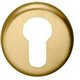 Накладка под ключ буратино на круглом основании COLOMBO CD1043G-OM матовое золото