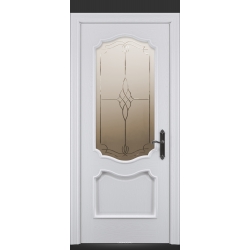 RADA Межкомнатные двери Верона ДО1 Blanc - (Белая эмаль)