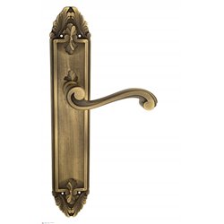 Дверная ручка Venezia "VIVALDI" на планке PL90 матовая бронза